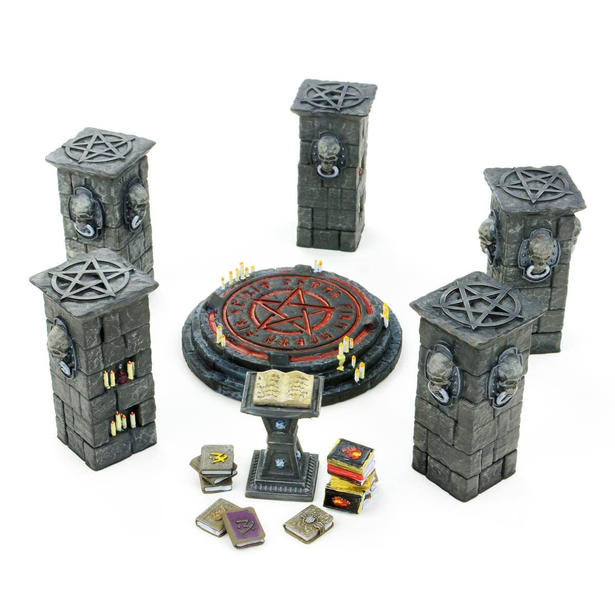 Summoning Room Model Set - 3D Printable Files for Tabletop Gamers (9 STL Files)