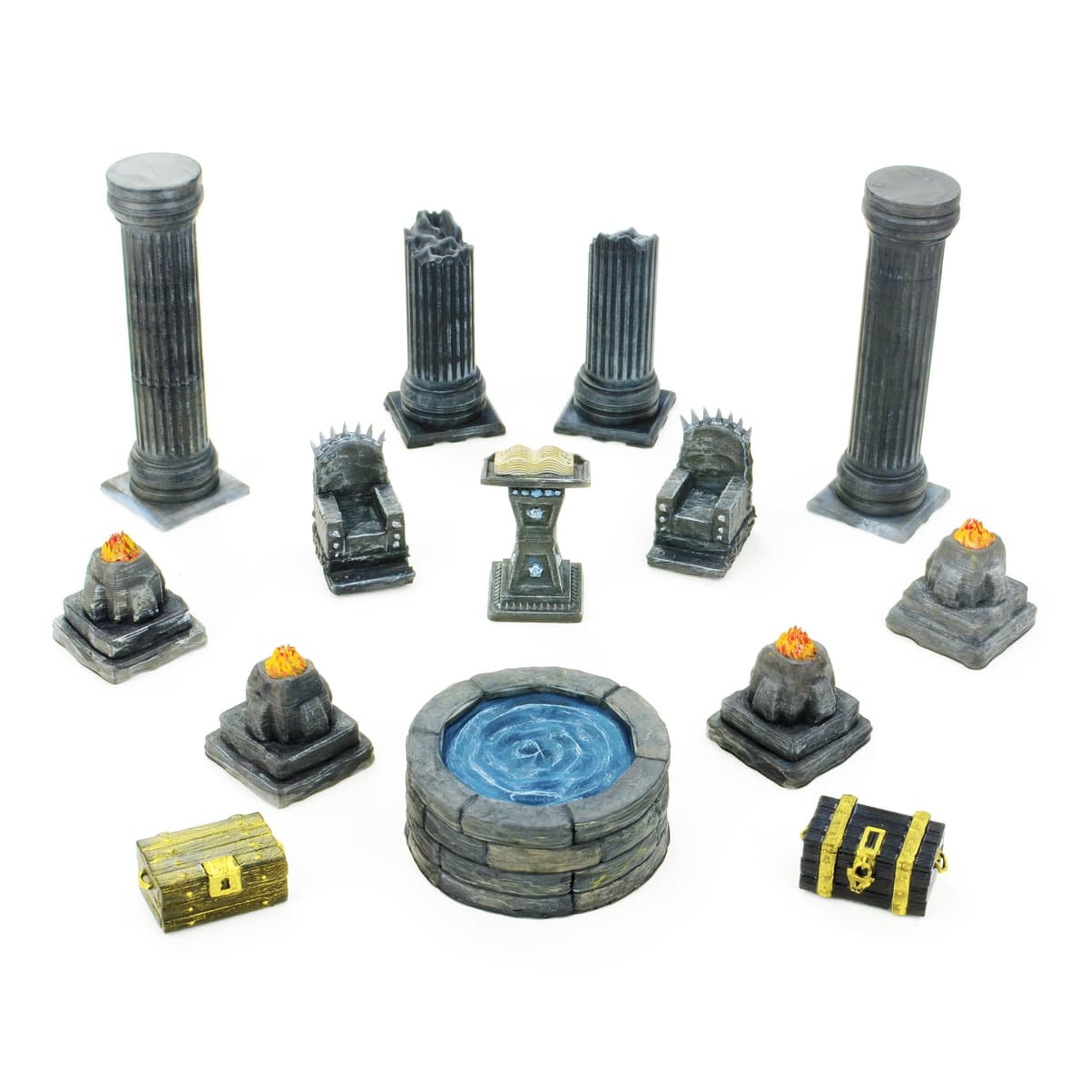 Throne Room & Purification Room Set 28mm - 8 STL Files