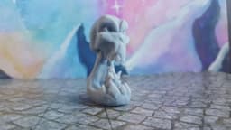 Skull Brazier with Fire 28mm thumbnail 4