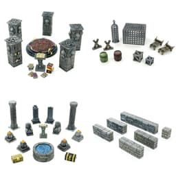 3D Miniatures Mega Pack: 30 Ready-to-Use STL Files – Prison, Summoning, Throne Rooms & Half-Height Walls thumbnail 1