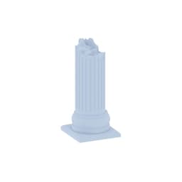 Smooth Roman Columns - 2 Files for 3D Printable Tabletop Gaming Scenery thumbnail 2